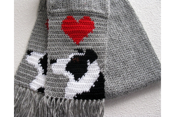 border collie scarf