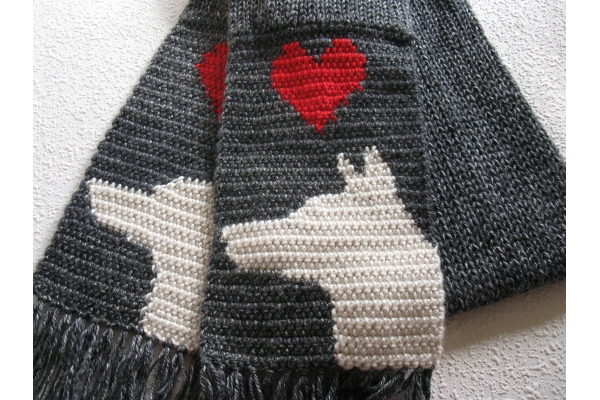 German shepherd scarf