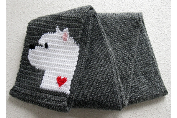 full view dog scarf