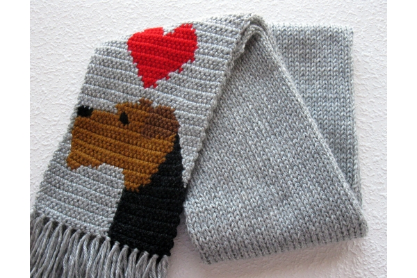 Airedale scarf