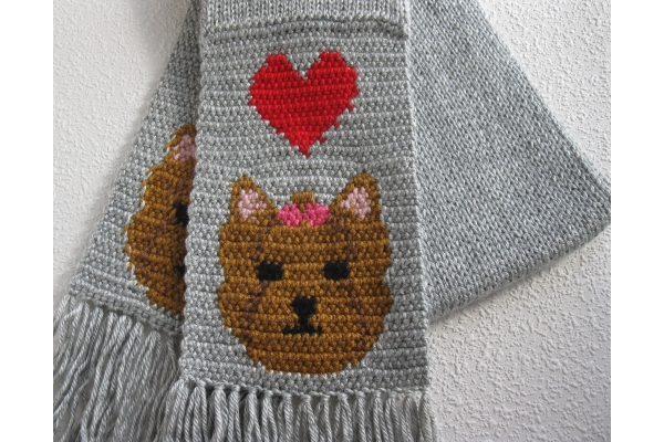 Yorkie scarf