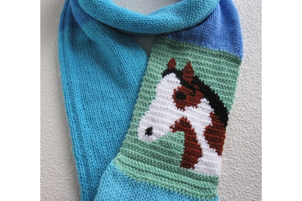 horse infinity cowl