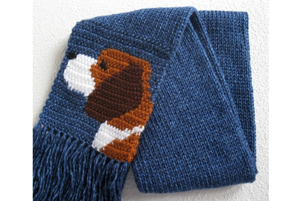 cute beagle scarf