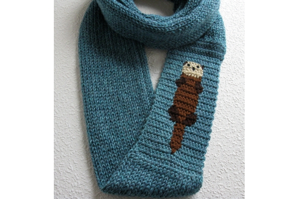 sea otter scarf