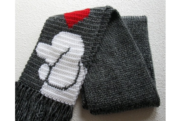full view poodle scarf
