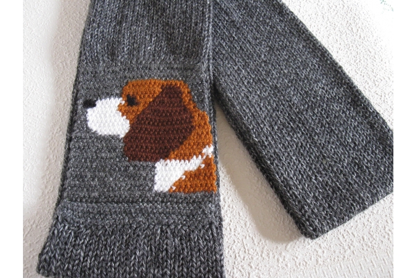 beagle scarf folded
