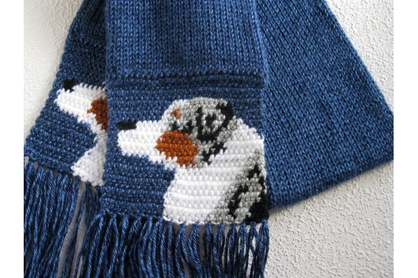 Aussie dog scarf