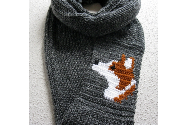 corgi infinity scarf