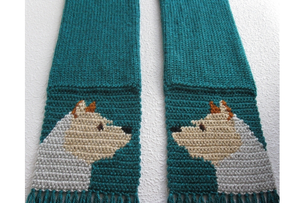 terrier dog scarf