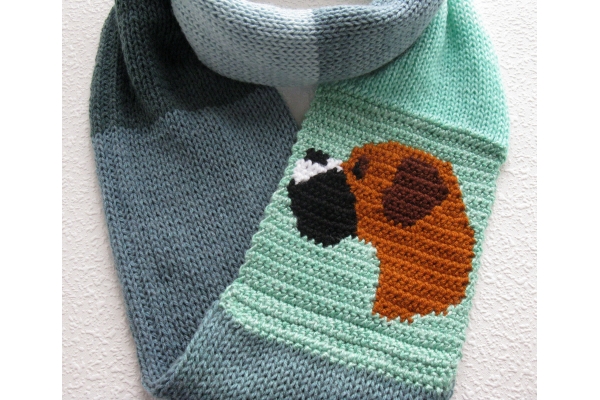 boxer infinity scarf