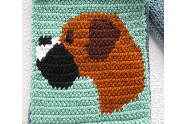 crochet boxer dog