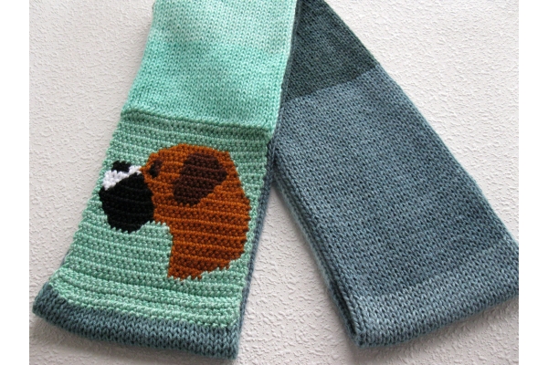 dog scarf folded
