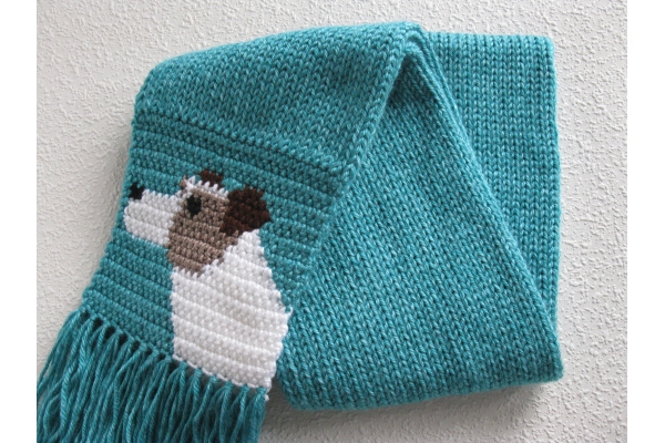 cute terrier scarf