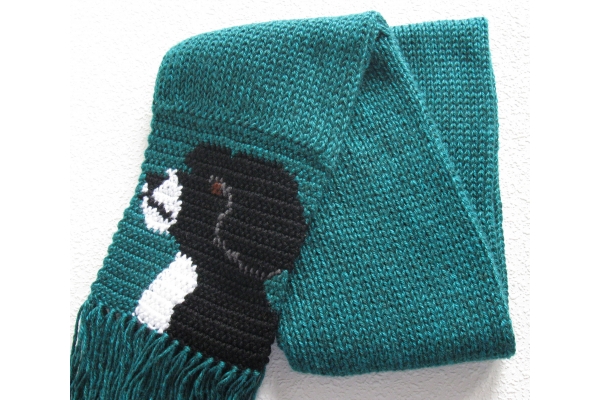 full view dog scarf