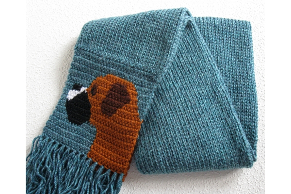 full view boxer scarf