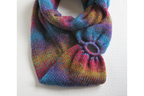 knit infinity scarf