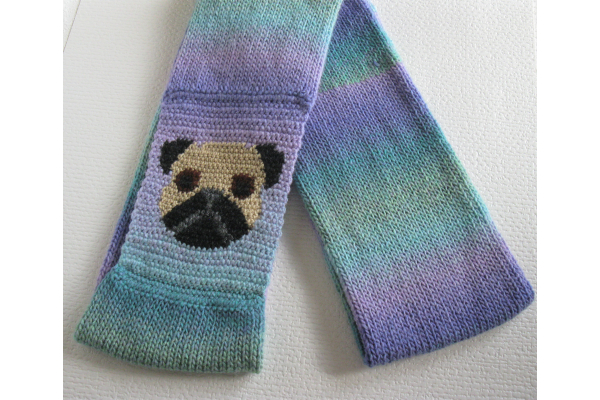 folded scarf