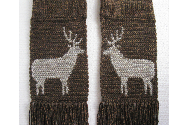 crochet deer