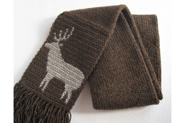 reindeer scarf