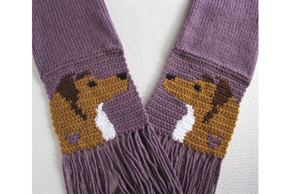 collie dog scarf