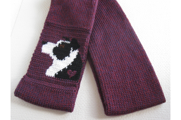folded scarf