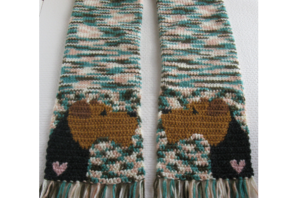 Lakeland terrier scarf