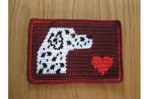 Dalmatian dog crochet pattern