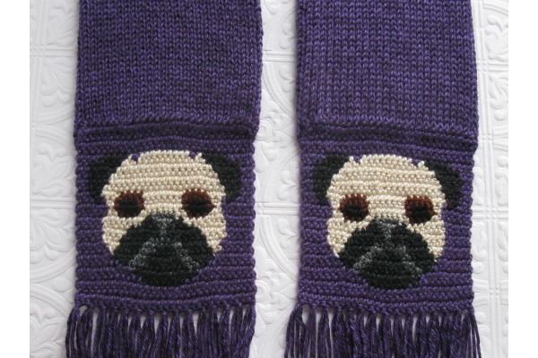 crochet pugs