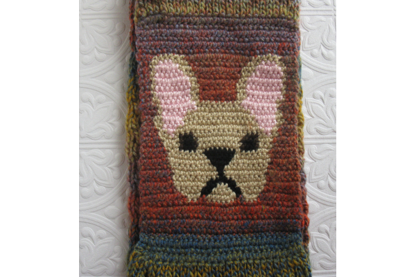 Frenchie scarf