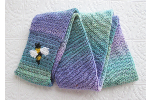 knit bee scarf