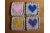 cute heart coasters
