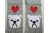 white bulldogs and red hearts