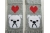 white bulldogs and red hearts