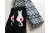 white cat scarf