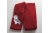 red knit scarf