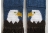 back side of eagle scarf