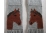 reverse side of horse motif