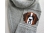 gray dog scarf