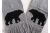 knit bear scarf
