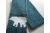 folded polar bear scarf