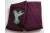 purple hummingbird scarf