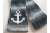 folded anchor scarf