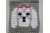crochet Maltese dog