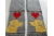 Yellow lab and heart scarf