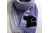 Purple stripes scarf