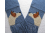 denim blue scarf