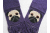 purple pug dog scarf