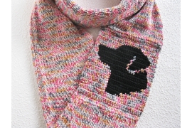 black lab scarf