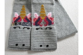 unicorn scarf