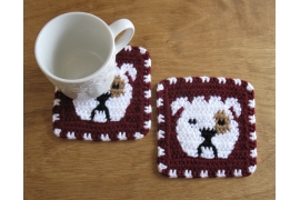 bulldog coasters